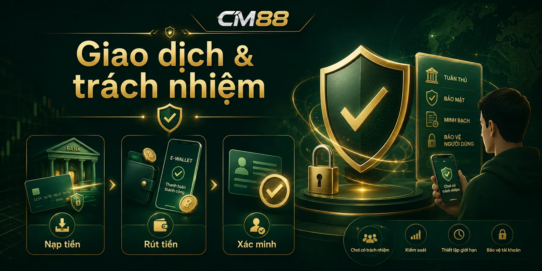 Giao dịch tài chính dựa trên điều khoản điều kiện CM88
